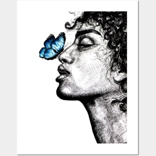 Butterfly Girl Posters and Art